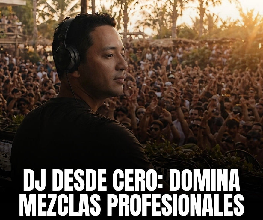 CURSO DE MEZCLA DE MUSICA ELECTRONICA LMP DJ ACADEMY